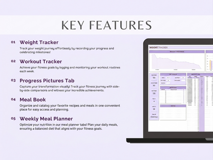Ultimate Fitness Planner | Google Sheets Template