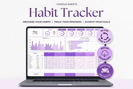 Habit Tracker | Google Sheets Template